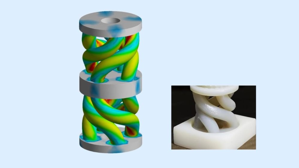 Metamaterials: Twisted Rods Store Large Amounts of Energy